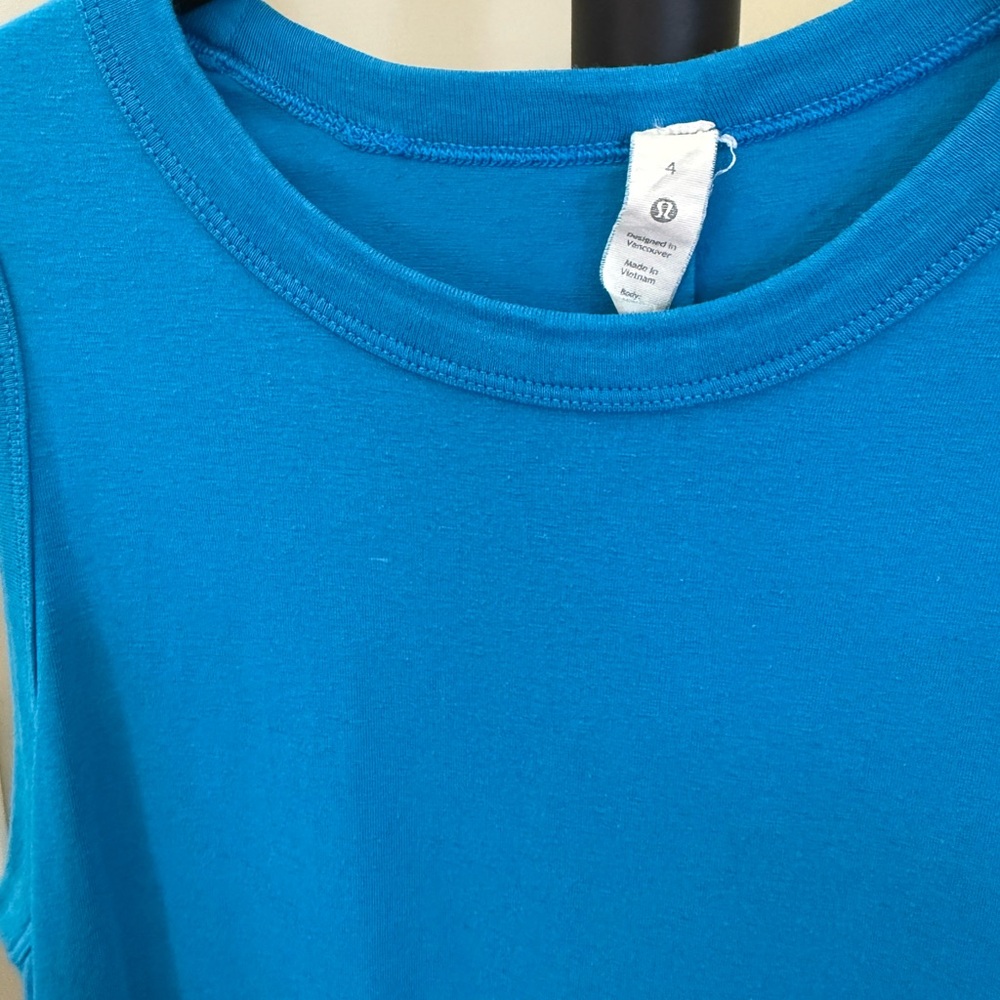 lululemon athletica Classic Fit Cotton Blend Dress - Picture 3 of 4